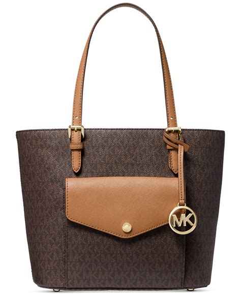 michael michael kors jet set item pocket multi function tote|michael kors designer tote jetset.